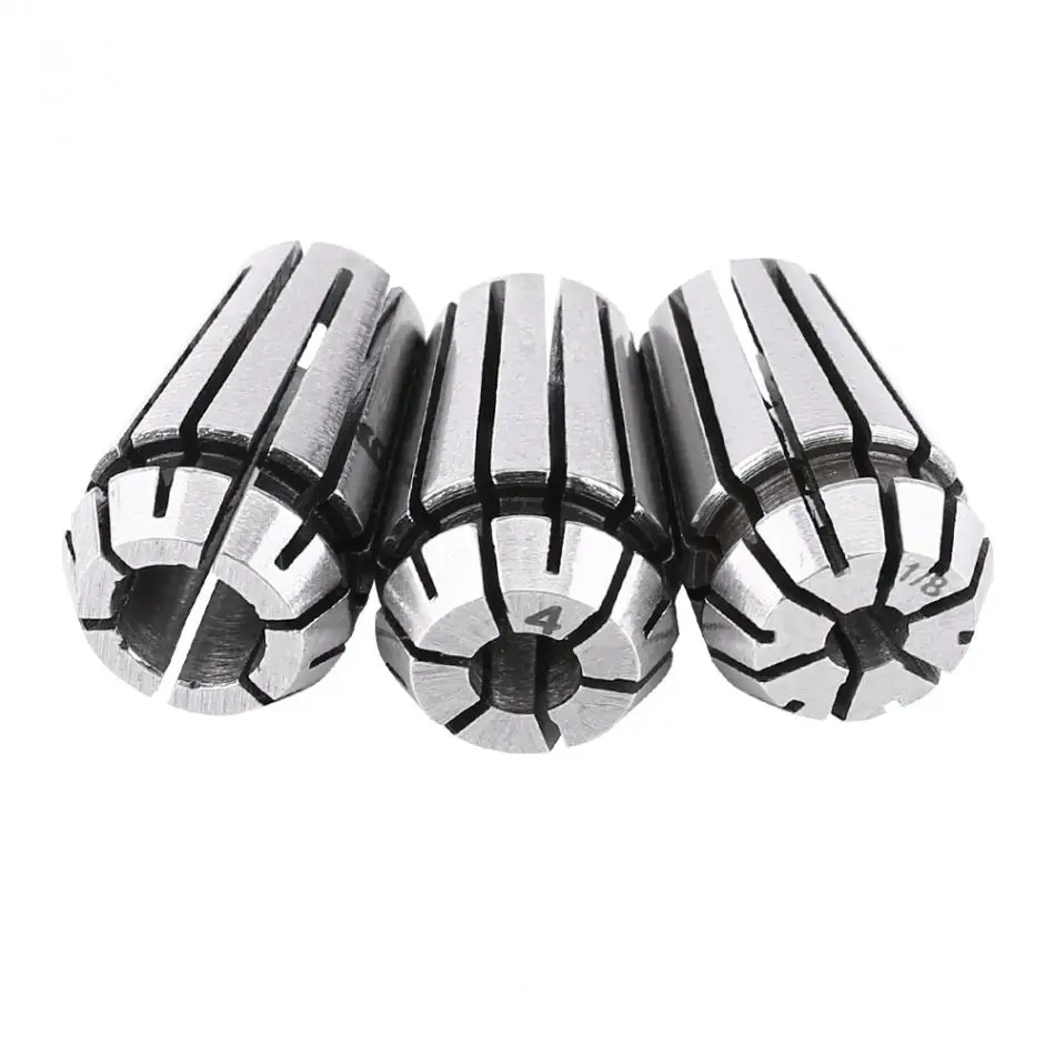 

3 Pcs CNC Machine Collet ER11 CNC Collet Milling Lathe Holder Tool 1/8 inch (3.175mm) 4mm 6mm