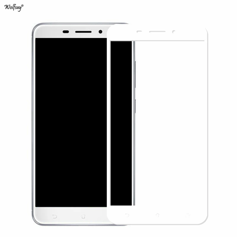 White Для Asus Zenfone 3 Laser ZC551KL защита экрана закаленное стекло для Asus Zenfone 3 Laser ZC551KL защитная пленка против царапин - Цвет: White