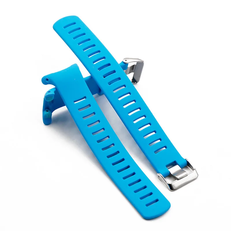 Rubber strap men's watch accessories for SUUNTO D4 D4i NOVO diving silicone strap outdoor sports wristband women watch band