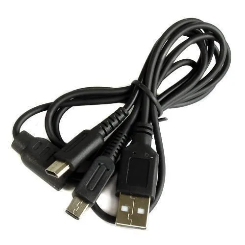 2 in 1 USB Charger Cable USB Charging Cable Power Cable Cord for