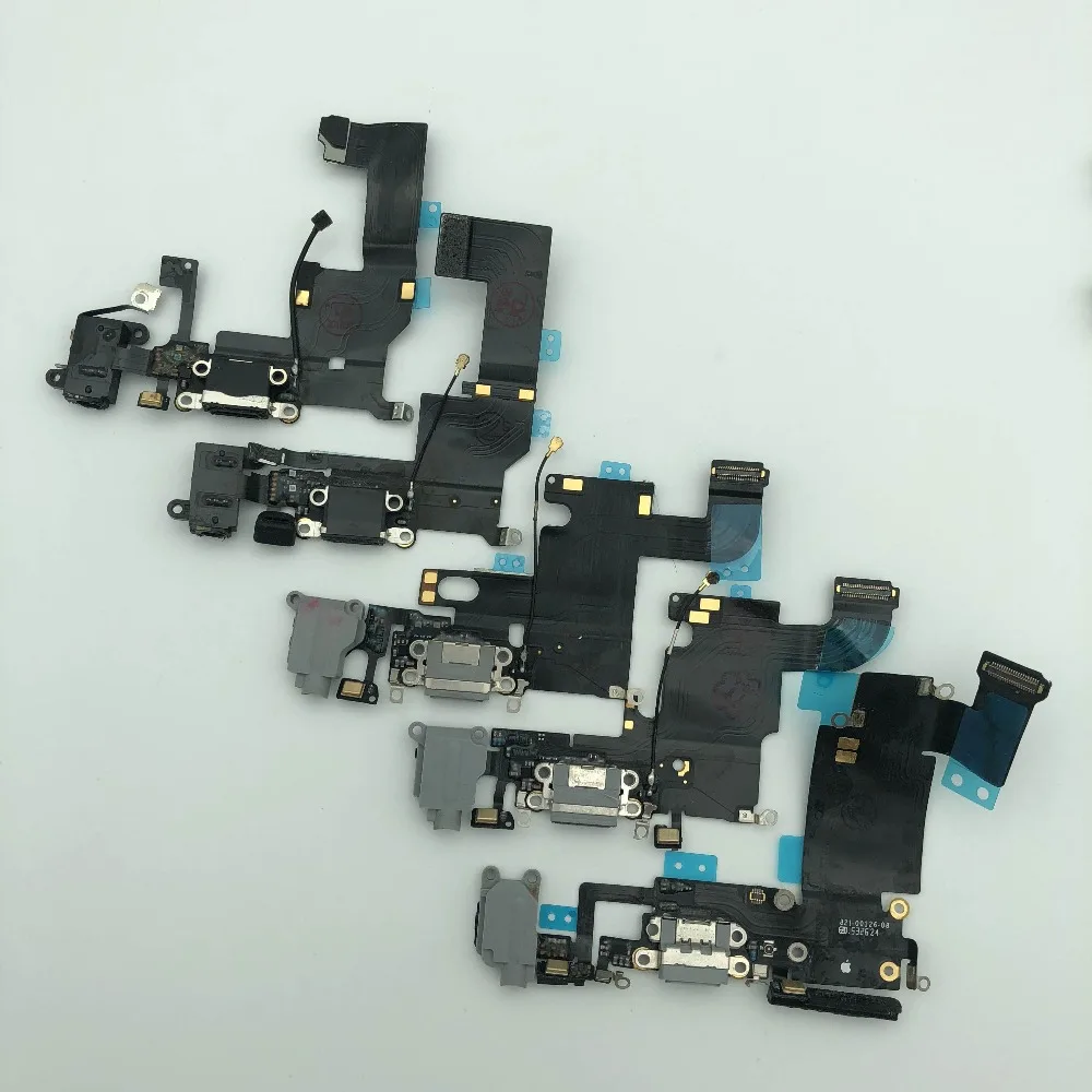 2 шт. оригинальные новые детали для телефона 5/6/6 plus/6S plus/7/7 plus USB порт зарядки док