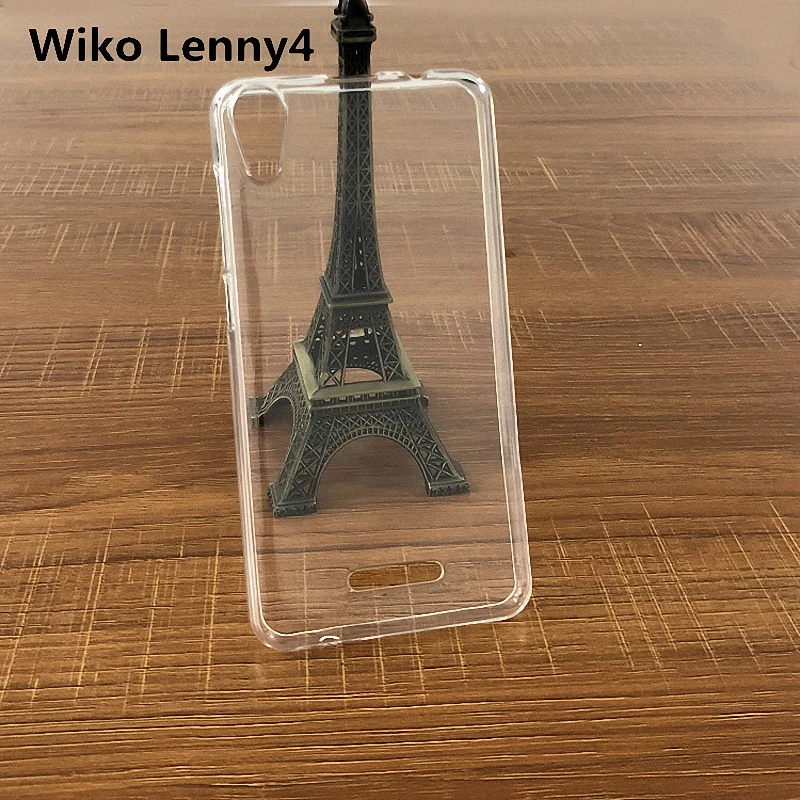 Прозрачный чехол из ТПУ для wiko lenny 4 lenny4 plus силиконовый мягкий телефонный задней