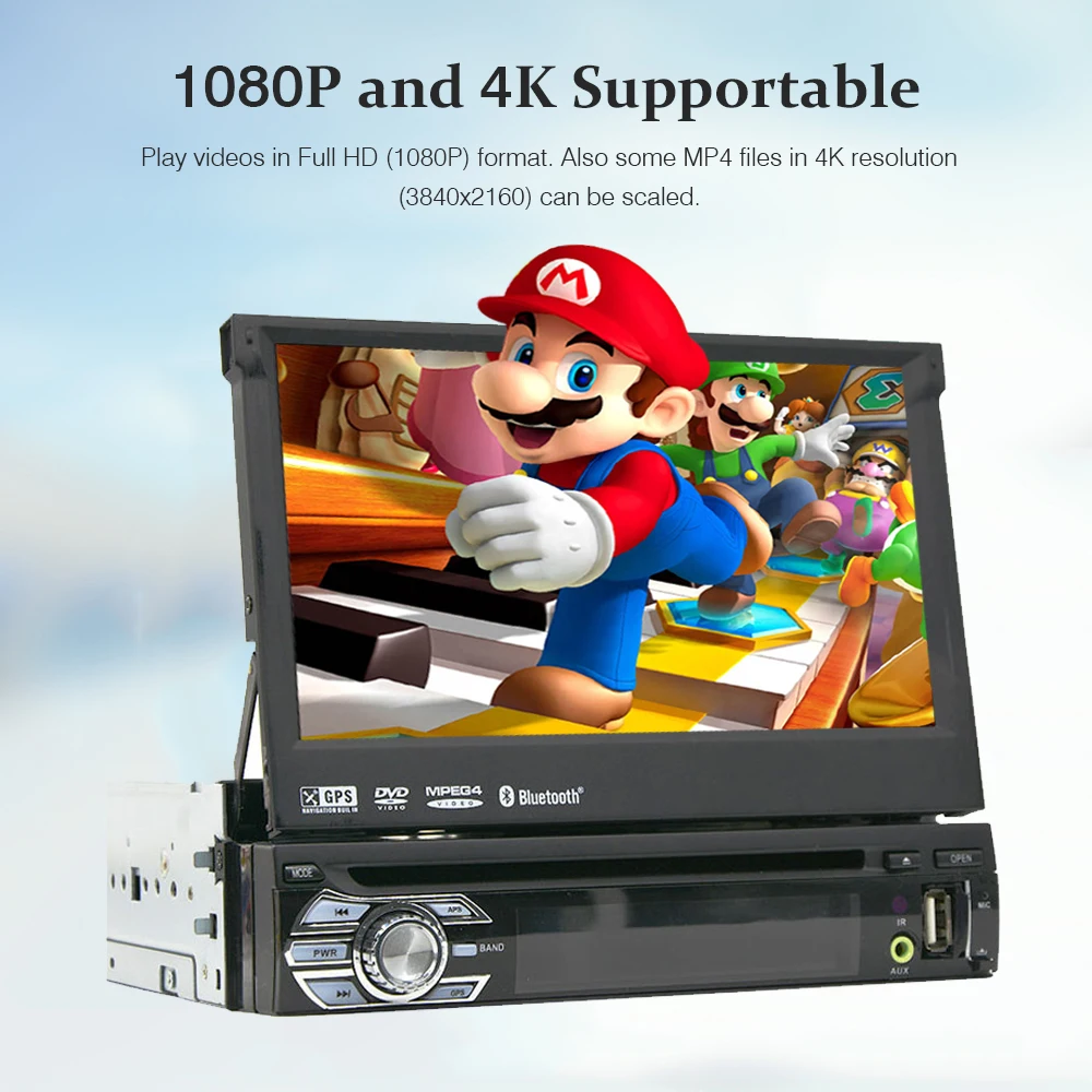 Clearance 7 inch 1 Din Android 9.1 Car DVD Player Stereo Radio GPS Navigation 2GB+16GB Quad Core Car Multimedia Player Steering wheel RDS 5 Clearance 7 inch 1 Din Android 9.1 Car DVD Player Stereo Radio GPS Navigation 2GB+16GB Quad Core Car Multimedia Player Steering wheel RDS 5