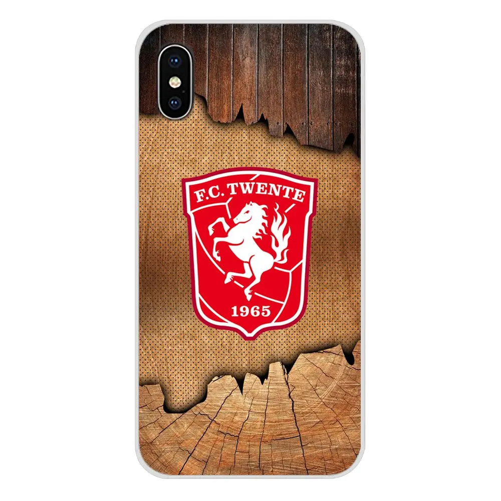 Прозрачный чехол из ТПУ для Samsung Galaxy A5 A6S A7 A8 A9S Star J4 J6 J7 J8 Prime Plus 2018 FC Twente Football Logo