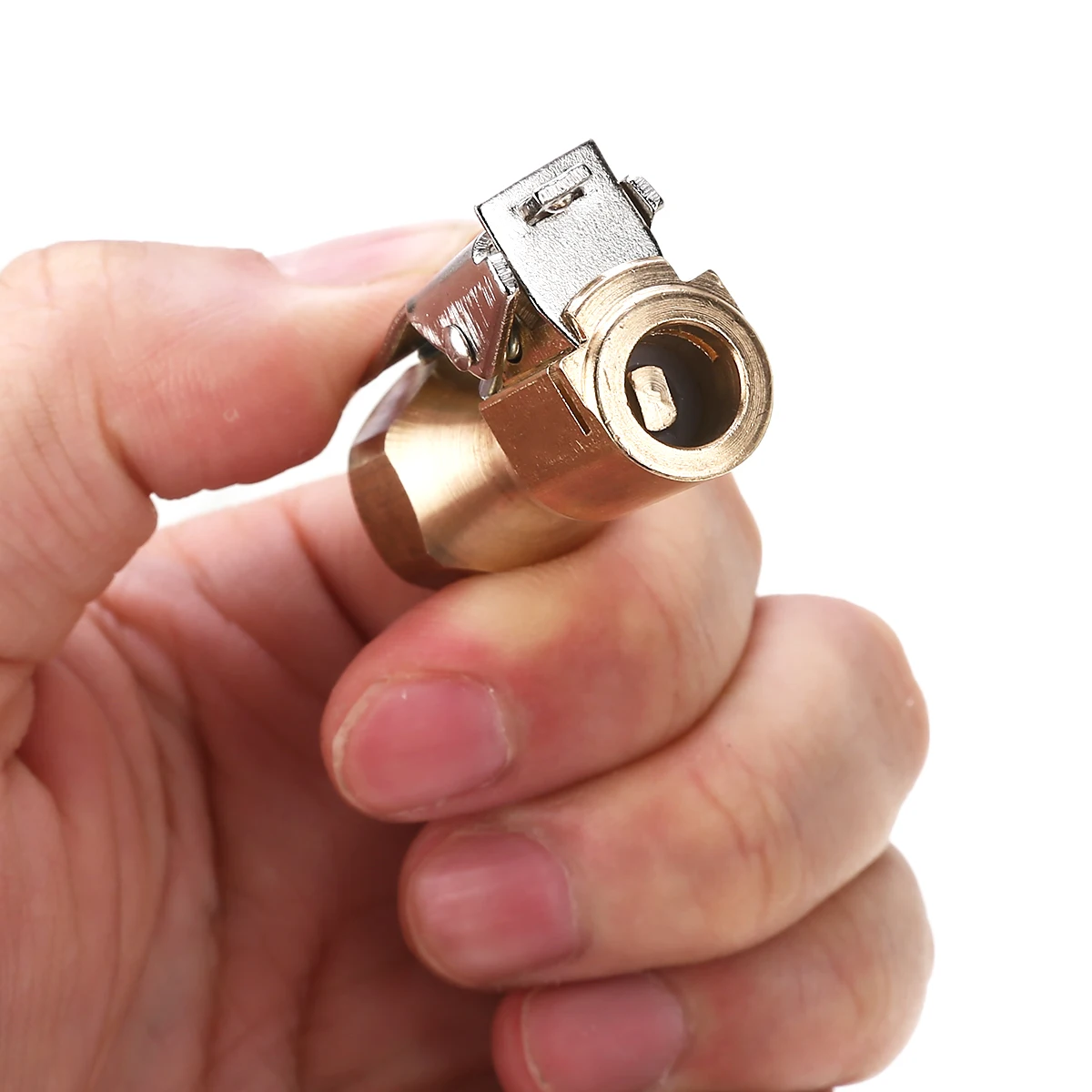 Hot Sales 16mm Car Auto Tire Valve inflator Chuck Type Air Nozzle Pneumatic Pump Conversion Connector