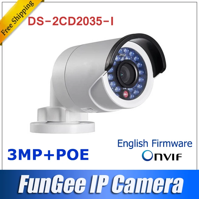 

2016 NEW Original DS-2CD2035-I replace DS-2CD2032-I & DS-2CD2032F-I 3MP H265 camera IP mini bullet POE IPC DS-2CD2035-I