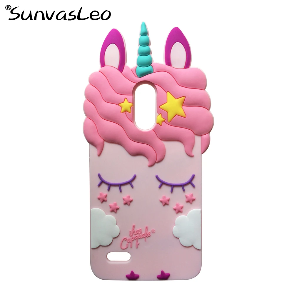 

For LG Stylo 3 / Stylo 3 Plus 3D Cartoon Case Unicorn Soft Silicone Phone Cases Cover For LG G4 Stylus 3 LS777 / K10 Pro Shells