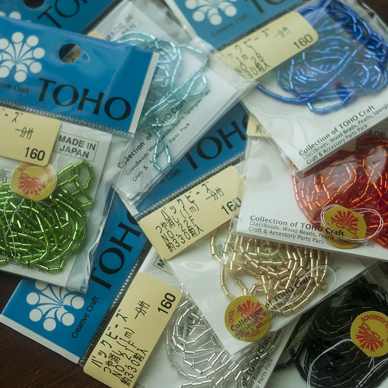 

2018 Limited Rushed One French Embroidery Guanzhu Japan Toho Antechamber Bead A Bunch Of Silver Series 6 Color Into Meter