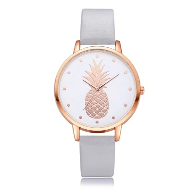 Relogio Feminino часы женские часы с модным принтом ананаса Брендовые женские наручные часы Элегантная мода Kadin Saatleri - Цвет: 10