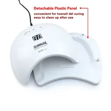 Fast Dryer 50W UV Lamp for Nails LED Nail Lamp Professional Manicure Smart Timer LCD Display For All Gel Polish EU/AU/US/UK Plug