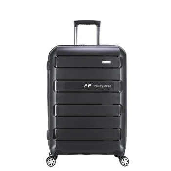 

TRAVEL TALE 20"24"28" inch PP hardside trolley suitcase expandable koffer rolling luggage case with wheels