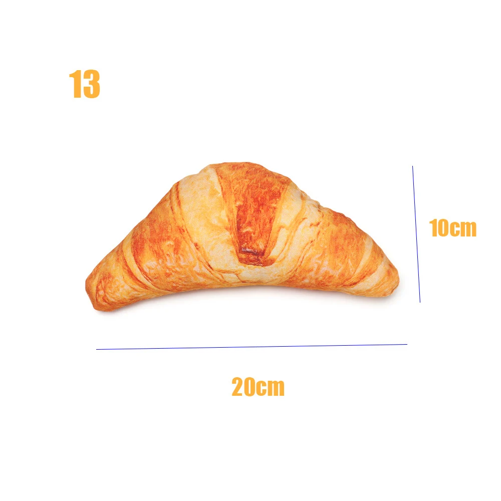 1 шт. игрушки для собак против укусов креативное моделирование растительная барабанная палочка говядина Щенок Pet Play жевательные игрушки пищащие для собак кошек товары для домашних животных - Цвет: 13
