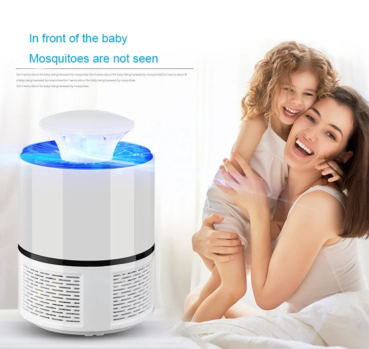 

USB Outdoor Mosquito Killer LED Night Light Mosquito Killing Trap Catcher Yard Garden Lawn Electric UV Light Pest Zapper Bug
