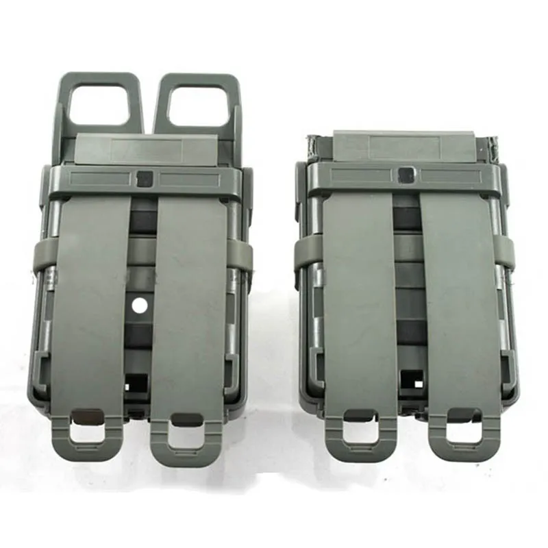 Airsoft Fast Mag Pouch Molle 5.56 M4 Magazine Pouch Double Mag Clip