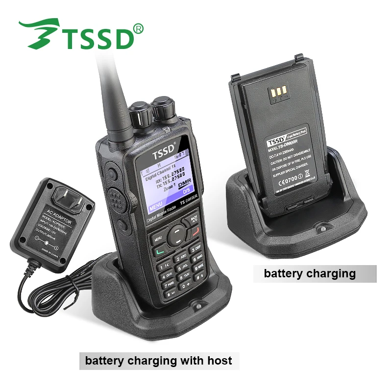 Горячая портативный передатчик DMR радио TSSD TS-D8600R цифровая рация радио