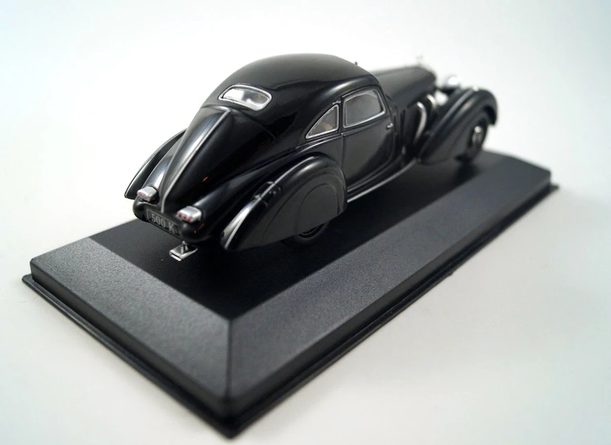 Редкая Классическая литая игрушка модель 1:43 Benz 500K 1934 винтажная Игрушечная