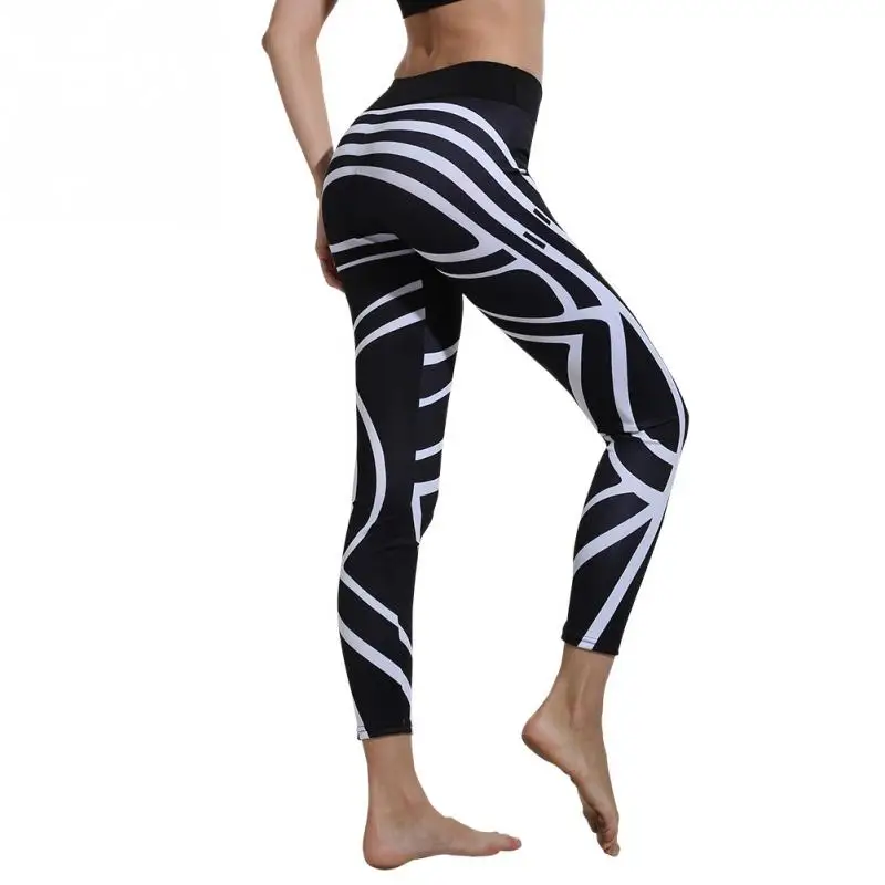 Women Sports Pants Gym Athletic Trousers Yoga Pants Fitness Sport Running Exercise Silm Tights
