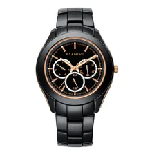 FLAMING Hero Series Fashion 4 Models Miyota Quatz Movement Watches Men Wristwatches with Calendar and 24-hours and Gifts
