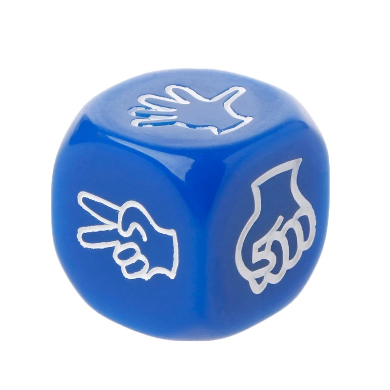 

Drinking Game Dice Rock Paper Scissors Finger-guessing Gambling 6-Side 20mm Toys