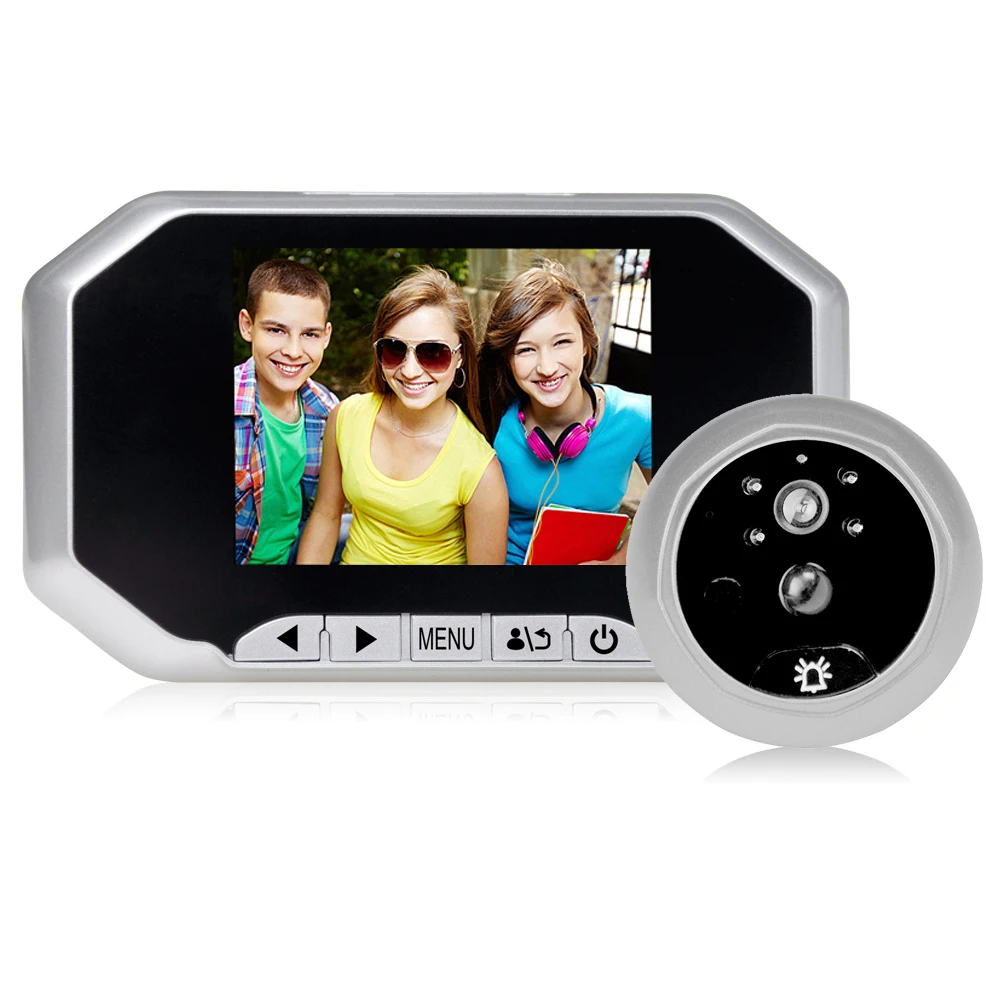 

3.5" Wireless Video Doorbell Phone Intercom Camera Monitor Home Security 160 Degree View angle Doorbell Phone