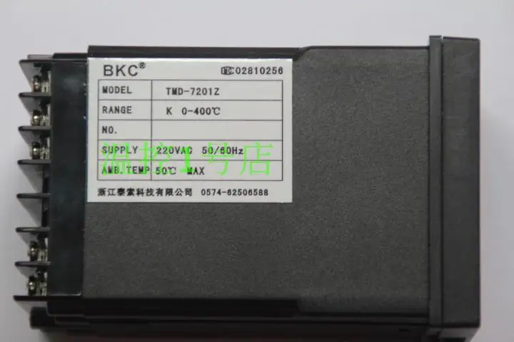

BKC Temperature table TMD/TMD-7201Z/TMD7201Z