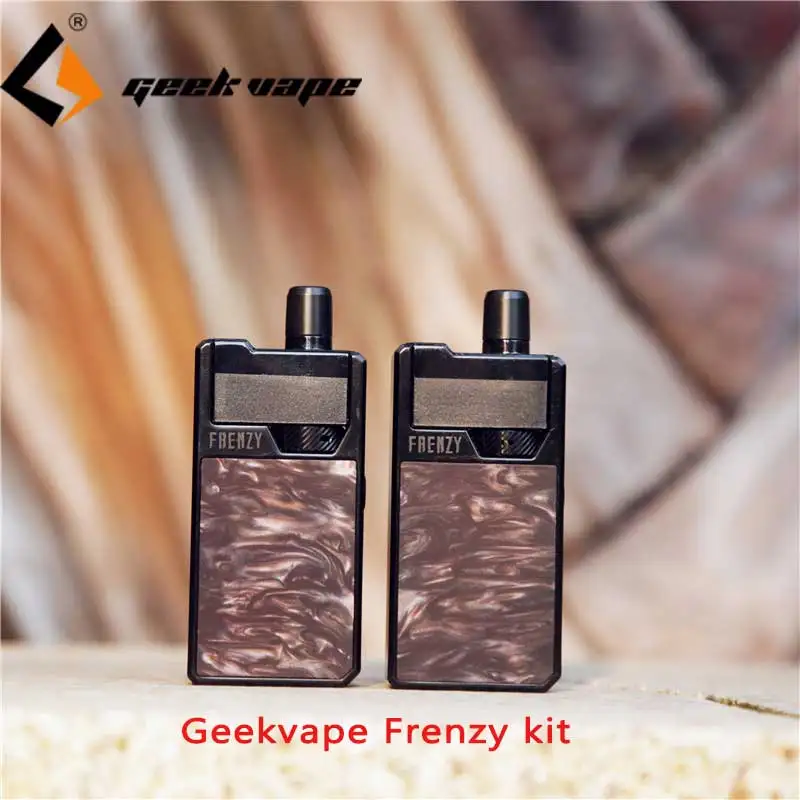 Электронная сигарета GeekVape Frenzy Kit Pod system с картриджем 2 мл емкость 950 мА · ч