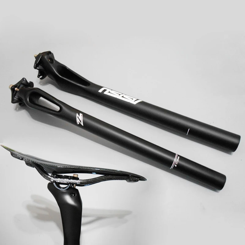 

New Mountain& Road UD Full Carbon Fibre Bicycle seatpost carbon bike seatposts MTB bike parts 27.2/31.6*400mm freeshipping