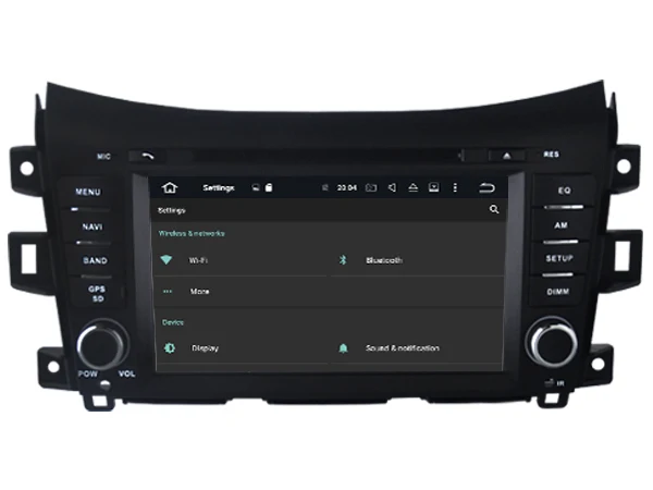Discount Ips screen Android 8.0 Car Dvd Navi Player FOR NISSAN NAVARA/NP300/ALASKAN gps suto stereo audio multimedia 4