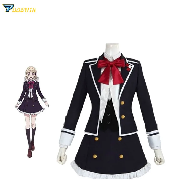 DIABOLIK LOVERS Yui Komori Косплей Костюм|uniform logo|uniform malaysiacostume banana |