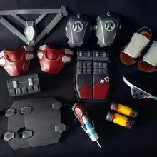 Настроить Overwatch Ana кожи гранат Броня Косплей