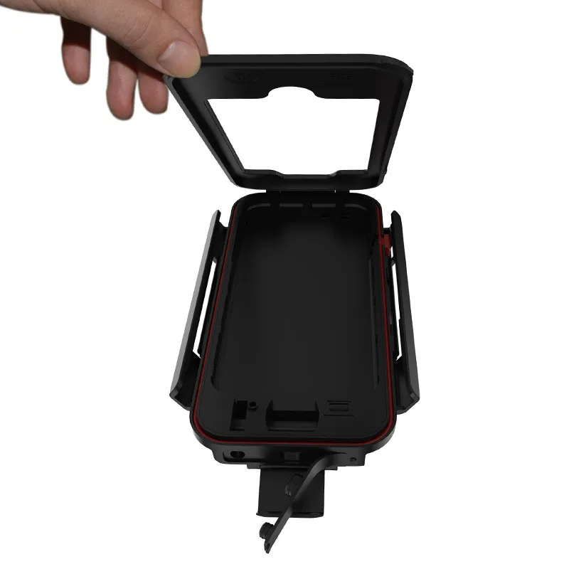 Waterproof Bicycle Bike Phone Case Holder Handlebar Clip Stand Mount Bracket Support for iPhone 6 6S Moto GPS Navigation Holder  (14)