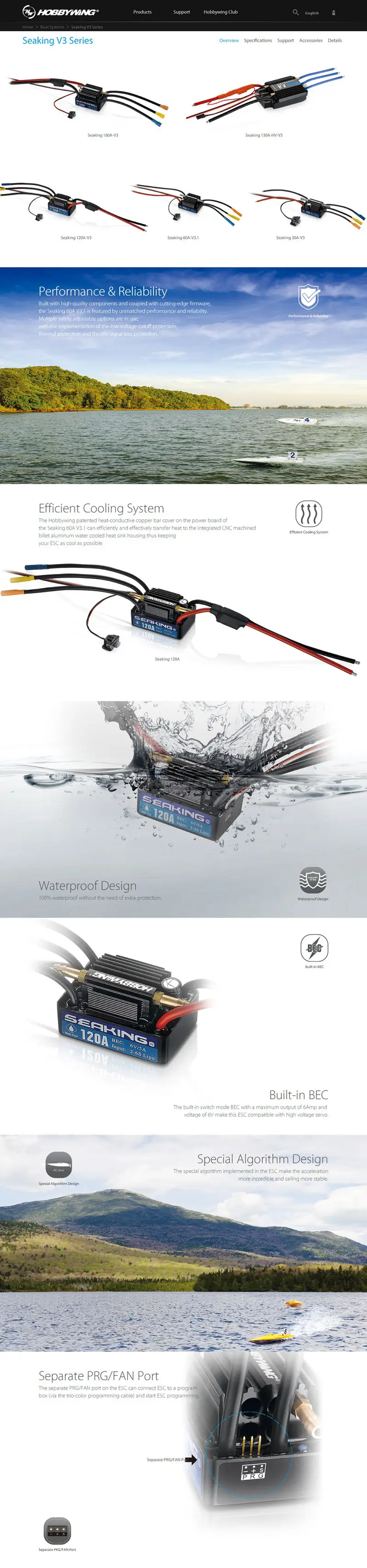 Seaking V3 Series_Boat Systems_HOBBYWING   Welcome1_