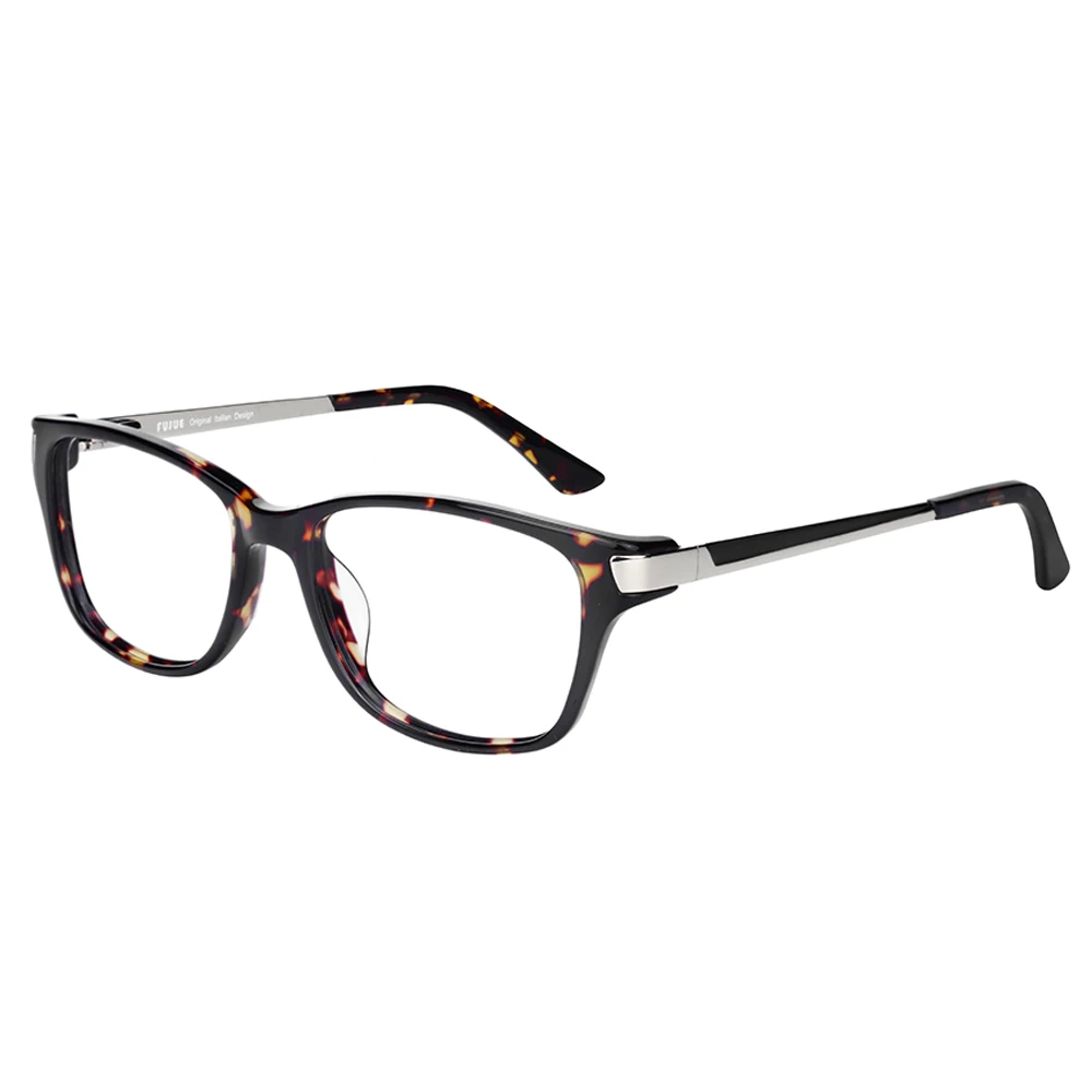 FUJUE Brand Eyeglasses Frame Women Prescription Designer Clear Optical 