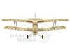 Upgrade Mini Tiger Moth Balsa Wood Model Aircraft Electric Powered RC Airplane 980mm Wingspan Laser Cut Plane Model Kits 2