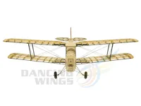 Upgrade Mini Tiger Moth Balsa Wood Model Aircraft Electric Powered RC Airplane 980mm Wingspan Laser Cut Plane Model Kits 2