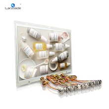 21,5 Дюймов 12 шт. металлический без светодиодной кнопки USB SD открытая рамка 3,5 мм аудио выход рекламный экран