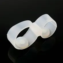 1 пара из силикона с магнитом диета для похудения ног с двойным носком кольцо диета для сброса веса для массажа, фитнеса, похудения новое качество Горячее