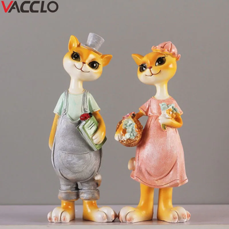 

Vacclo Creative Cartoon Cat Dog Plant Family Home Decor Decoration Accessories Festival Party Supplies Kids Gift