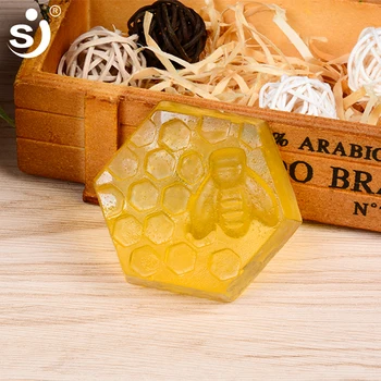 

SJ 1 pcs 6 Cavity Silicone Mold Bee Soap Mold Candle Ice Cube Handmade Soap Molds Cookies Chocolate Dessert Fondant Moulds
