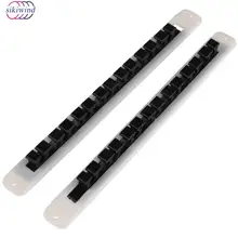 

2 Pcs Wall Mounted Marine Boat Yacht Kayak Fishing Vertical 6-Rod Boat Rod Storage Rack Fishing rod hanger Lure Pliers Storage