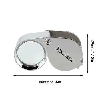 

Lens with LED Lights Handheld Lights Reading Jewelry Magnifier