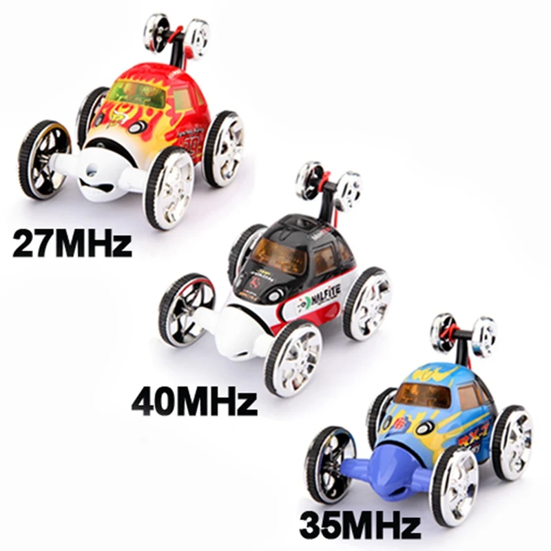 Mini Led Rc 360 Wheelie Remote Radio Control Twister Rechargeable Stunt