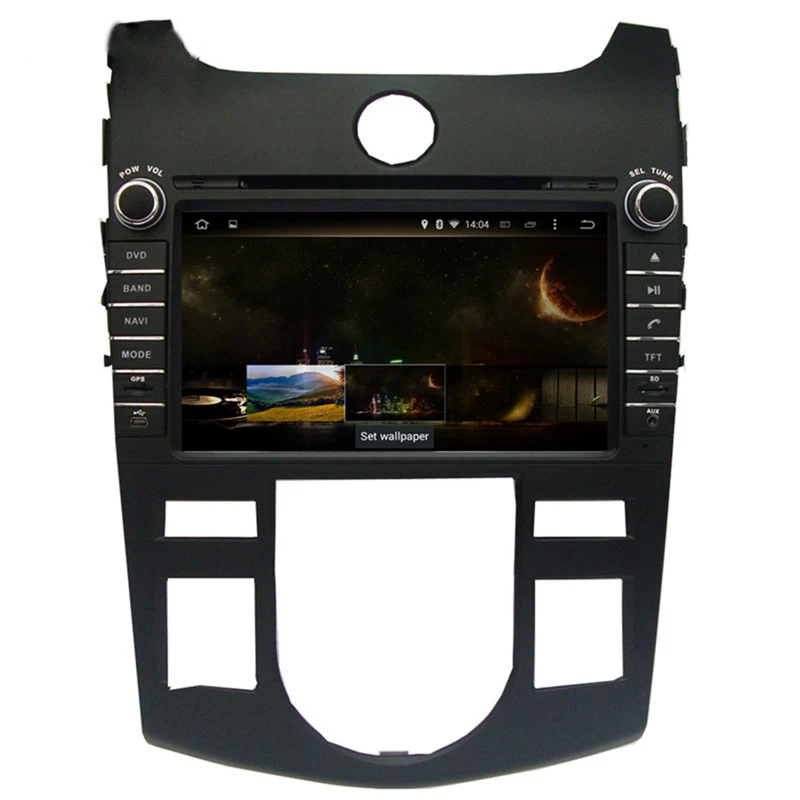 Perfect Ectwodvd Octa Core/Quad Core 4G/2G Android 9.0 Car DVD for KIA SHUMA Cerato Auto Air-Conditioner version 2008-2012 GPS 2 Perfect Ectwodvd Octa Core/Quad Core 4G/2G Android 9.0 Car DVD for KIA SHUMA Cerato Auto Air-Conditioner version 2008-2012 GPS 2