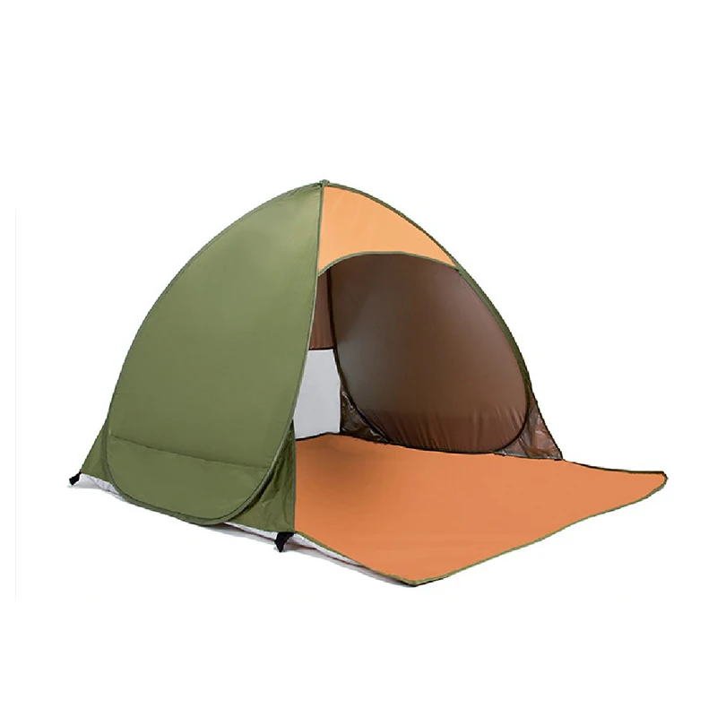 

Outdoor Colorful Tent Quick Open Pop Up Camping Hiking Beach Fishing Summer Uv Protection Tent Fully Automatic Sun Shade