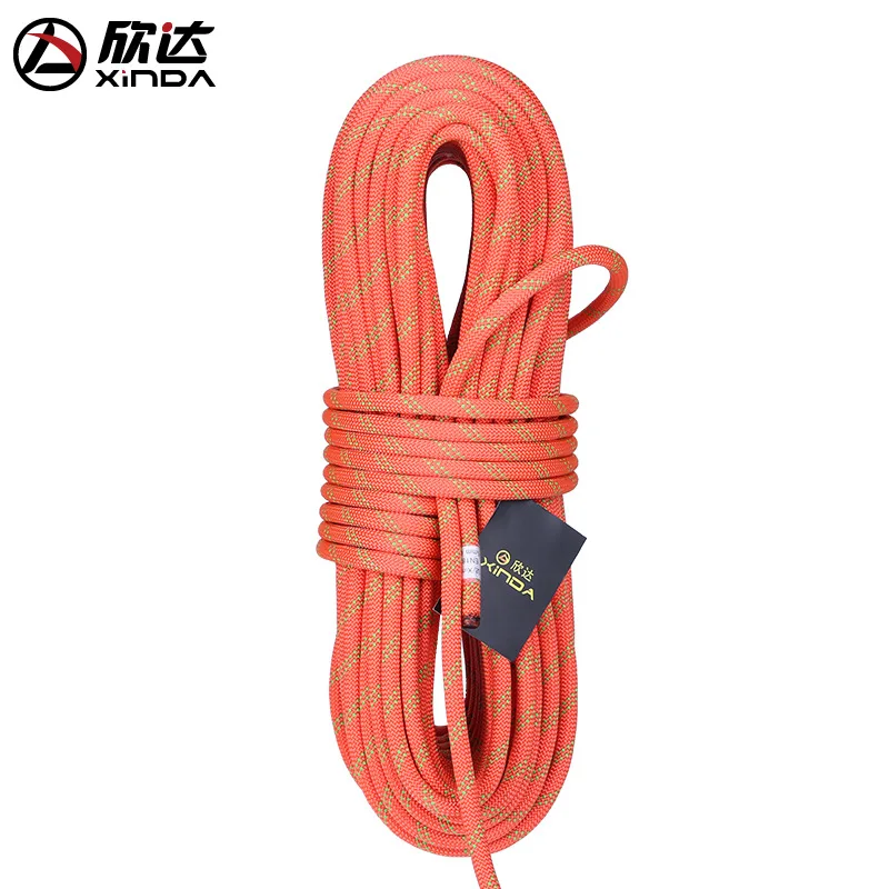 Xinda Parachute Cord Lanyard Rope Abseiling Equipment Outdoor Rope For Climbing Cord Mountaineering Rope 12m Dia 9.5mm-10.5 MM Xinda Parachute Cord Lanyard Rope Abseiling Equipment Outdoor Rope For Climbing Cord Mountaineering Rope 12m Dia 9.5mm-10.5 MM