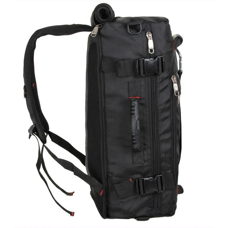 Baiji de gran capacidad mochila de moda para hombre, mochila de viaje impermeable, bolsas multifuncionales, mochilas para ordenador portátil masculino, mochila