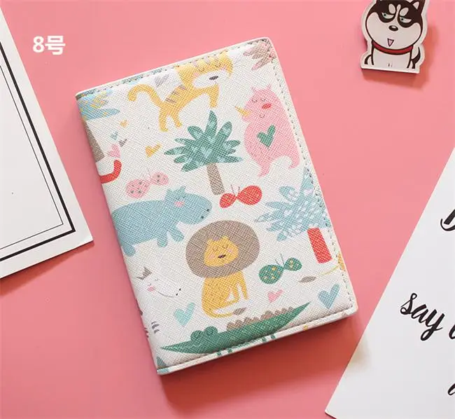 Business Cards New Documents Folder Passport Holder Silica Gel Leather Bags