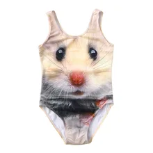 Детский купальный костюм для девочек, купальник из полиэстера, купальный костюм для мальчиков Пляж Мышь принтом слитные купальники для будущих мам летние купальники K0307