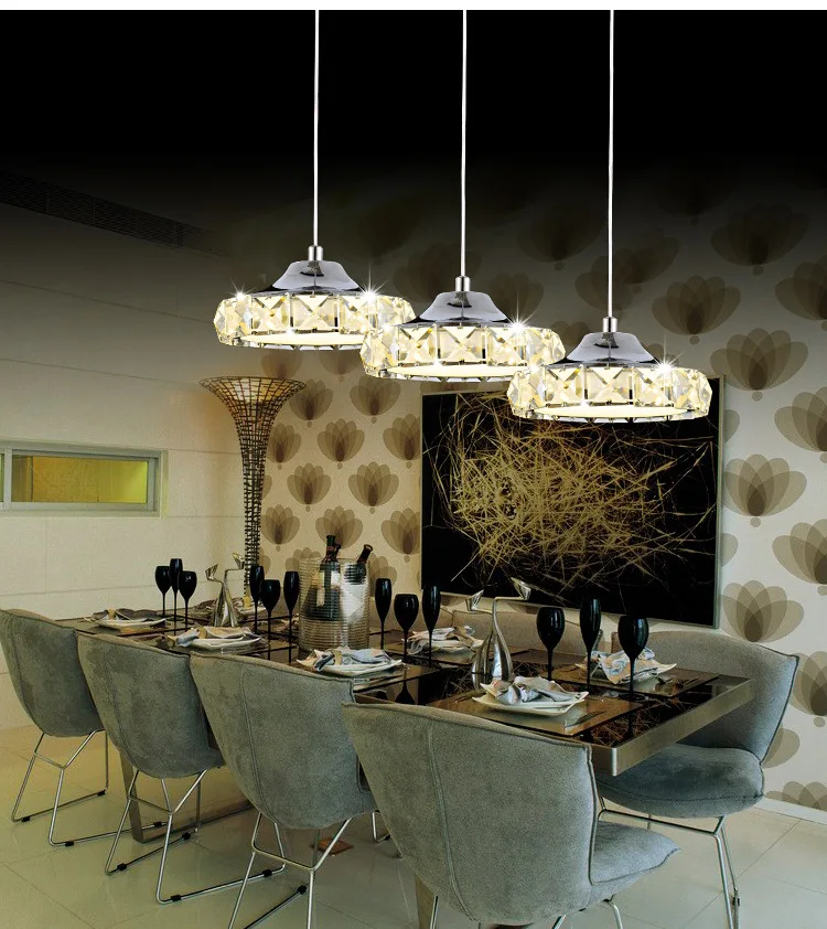 Lustre de Cristal Luminária de Cristal Pingente de Diâmetro Moderno Lâmpada Led Ac110-260 Luz 13 Cheap Lustres