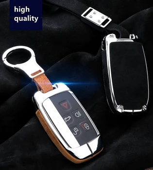 

High Quality Car Key Case Cover Pocket For JAGUAR XE XF F PACE For Land Rover Range Rover Discovery Sport Evoque Freelander 2